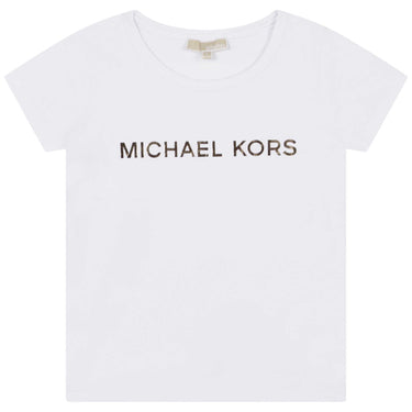 Playera MICHAEL KORS blanca para niñas y adolescentes